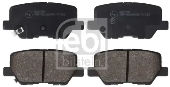 Bremsbelagsatz, Scheibenbremse Hinterachse FEBI BILSTEIN 193459 Bild Bremsbelagsatz, Scheibenbremse Hinterachse FEBI BILSTEIN 193459