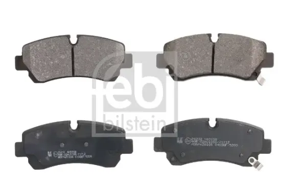 Bremsbelagsatz, Scheibenbremse Hinterachse FEBI BILSTEIN 193462 Bild Bremsbelagsatz, Scheibenbremse Hinterachse FEBI BILSTEIN 193462