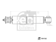 Stoßdämpfer Vorderachse links Vorderachse rechts FEBI BILSTEIN 194182