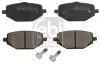 Bremsbelagsatz, Scheibenbremse Hinterachse FEBI BILSTEIN 195083