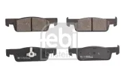 Bremsbelagsatz, Scheibenbremse Vorderachse FEBI BILSTEIN 195084