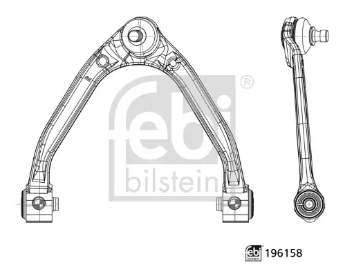 Lenker, Radaufhängung oben Vorderachse rechts FEBI BILSTEIN 196158 Bild Lenker, Radaufhängung oben Vorderachse rechts FEBI BILSTEIN 196158