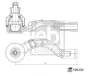 Spurstangenkopf Vorderachse links FEBI BILSTEIN 196220