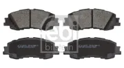 Bremsbelagsatz, Scheibenbremse Vorderachse FEBI BILSTEIN 196400