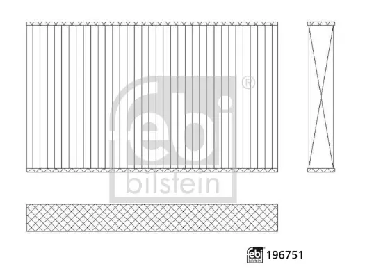 Filter, Innenraumluft FEBI BILSTEIN 196751