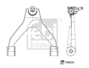 Lenker, Radaufhängung oben Vorderachse links Vorderachse rechts FEBI BILSTEIN 196820