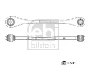 Lenker, Radaufhängung Hinterachse links FEBI BILSTEIN 197241