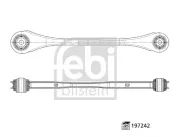 Lenker, Radaufhängung Hinterachse rechts FEBI BILSTEIN 197242