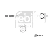 Axialgelenk, Spurstange Vorderachse links Vorderachse rechts FEBI BILSTEIN 197269