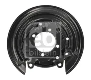 Spritzblech, Bremsscheibe Hinterachse rechts FEBI BILSTEIN 197335