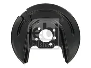 Spritzblech, Bremsscheibe Hinterachse links FEBI BILSTEIN 197436