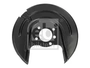 Spritzblech, Bremsscheibe Hinterachse links FEBI BILSTEIN 197439