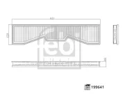 Luftfilter FEBI BILSTEIN 199641
