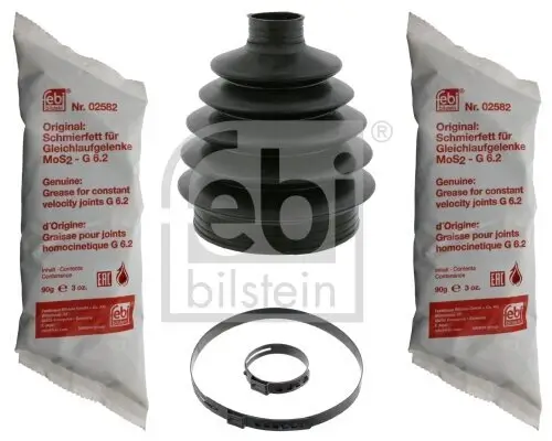 Faltenbalgsatz, Antriebswelle Vorderachse links radseitig Vorderachse rechts FEBI BILSTEIN 21245 Bild Faltenbalgsatz, Antriebswelle Vorderachse links radseitig Vorderachse rechts FEBI BILSTEIN 21245