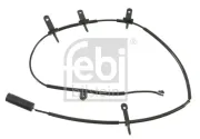 Warnkontakt, Bremsbelagverschleiß Hinterachse links Hinterachse rechts FEBI BILSTEIN 22396