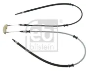 Seilzug, Feststellbremse hinten links hinten rechts FEBI BILSTEIN 23954