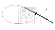 Seilzug, Feststellbremse hinten links hinten rechts FEBI BILSTEIN 24228