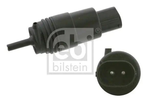 Waschwasserpumpe, Scheibenreinigung 12 V FEBI BILSTEIN 27443