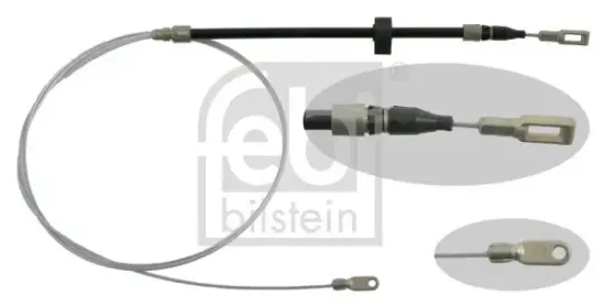 Seilzug, Feststellbremse vorne FEBI BILSTEIN 27974 Bild Seilzug, Feststellbremse vorne FEBI BILSTEIN 27974