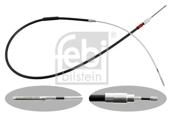 Seilzug, Feststellbremse hinten rechts FEBI BILSTEIN 28736