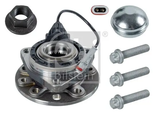 Radlagersatz Vorderachse links Vorderachse rechts FEBI BILSTEIN 31136