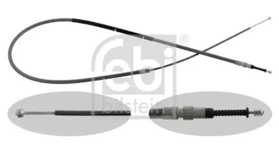 Seilzug, Feststellbremse hinten links FEBI BILSTEIN 31147 Bild Seilzug, Feststellbremse hinten links FEBI BILSTEIN 31147