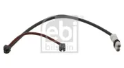 Warnkontakt, Bremsbelagverschleiß Hinterachse links Hinterachse rechts FEBI BILSTEIN 33414