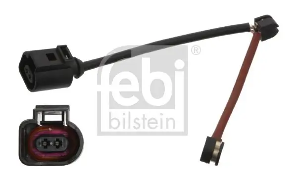 Warnkontakt, Bremsbelagverschleiß Hinterachse links Hinterachse rechts FEBI BILSTEIN 34496