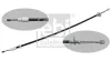 Seilzug, Feststellbremse hinten links hinten rechts FEBI BILSTEIN 34905