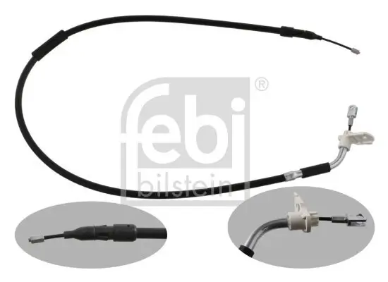 Seilzug, Feststellbremse hinten rechts FEBI BILSTEIN 34909