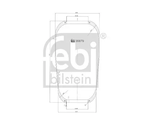 Radbolzen Vorderachse FEBI BILSTEIN 46616