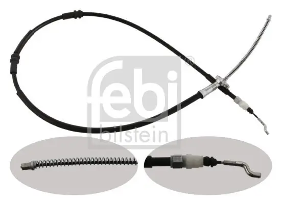 Seilzug, Feststellbremse hinten rechts hinten links FEBI BILSTEIN 36711