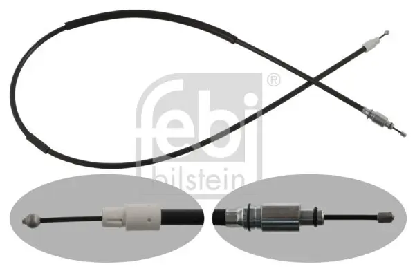 Seilzug, Feststellbremse hinten links hinten rechts FEBI BILSTEIN 36935
