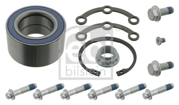 Radlagersatz Hinterachse links Hinterachse rechts FEBI BILSTEIN 37558
