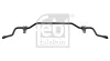 Stabilisator, Fahrwerk Vorderachse FEBI BILSTEIN 38587