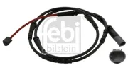 Warnkontakt, Bremsbelagverschleiß Hinterachse links Hinterachse rechts FEBI BILSTEIN 39141