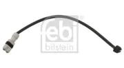 Warnkontakt, Bremsbelagverschleiß Hinterachse links Hinterachse rechts Vorderachse rechts Vorderachse links FEBI BILSTEIN 44649
