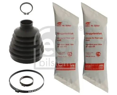Faltenbalgsatz, Antriebswelle Hinterachse radseitig FEBI BILSTEIN 44715 Bild Faltenbalgsatz, Antriebswelle Hinterachse radseitig FEBI BILSTEIN 44715