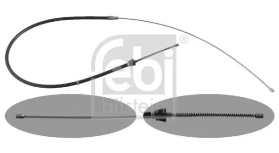 Seilzug, Feststellbremse hinten links hinten rechts FEBI BILSTEIN 48301 Bild Seilzug, Feststellbremse hinten links hinten rechts FEBI BILSTEIN 48301