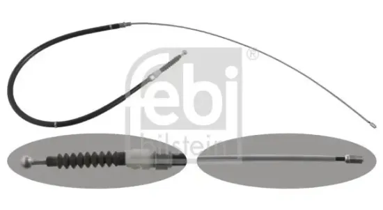 Seilzug, Feststellbremse hinten hinten links hinten rechts FEBI BILSTEIN 48306 Bild Seilzug, Feststellbremse hinten hinten links hinten rechts FEBI BILSTEIN 48306