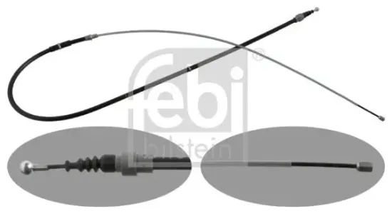 Seilzug, Feststellbremse hinten links hinten rechts FEBI BILSTEIN 48308 Bild Seilzug, Feststellbremse hinten links hinten rechts FEBI BILSTEIN 48308