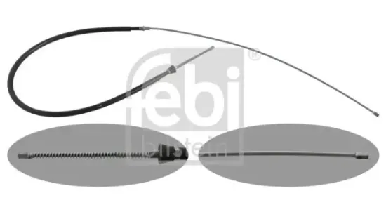 Seilzug, Feststellbremse hinten links hinten rechts FEBI BILSTEIN 48331 Bild Seilzug, Feststellbremse hinten links hinten rechts FEBI BILSTEIN 48331