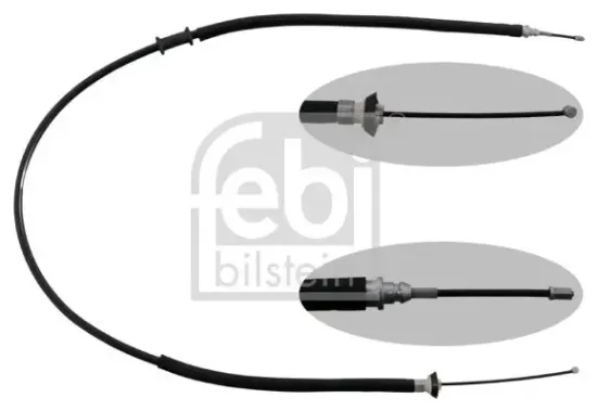 Seilzug, Feststellbremse hinten links hinten rechts FEBI BILSTEIN 49619 Bild Seilzug, Feststellbremse hinten links hinten rechts FEBI BILSTEIN 49619