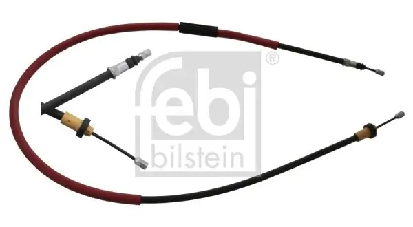Seilzug, Feststellbremse hinten links FEBI BILSTEIN 49621