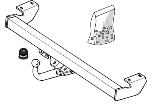 Anhängevorrichtung BRINK 214300 Bild Anhängevorrichtung BRINK 214300