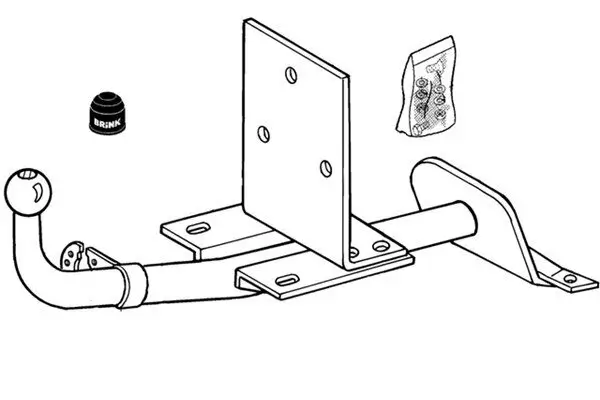 Anhängevorrichtung BRINK 224400