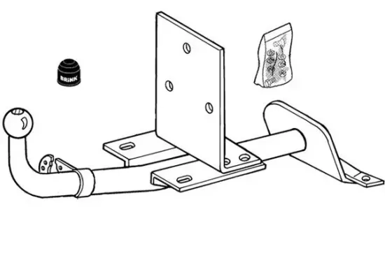 Anhängevorrichtung BRINK 224400 Bild Anhängevorrichtung BRINK 224400