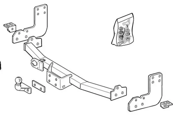 Anhängevorrichtung BRINK 293100