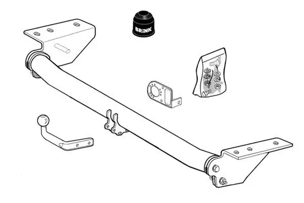 Anhängevorrichtung BRINK 334100