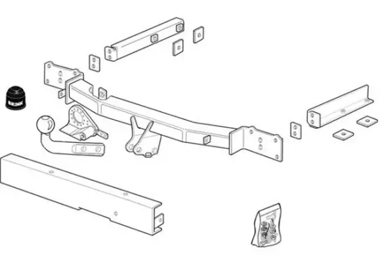 Anhängevorrichtung BRINK 352600 Bild Anhängevorrichtung BRINK 352600